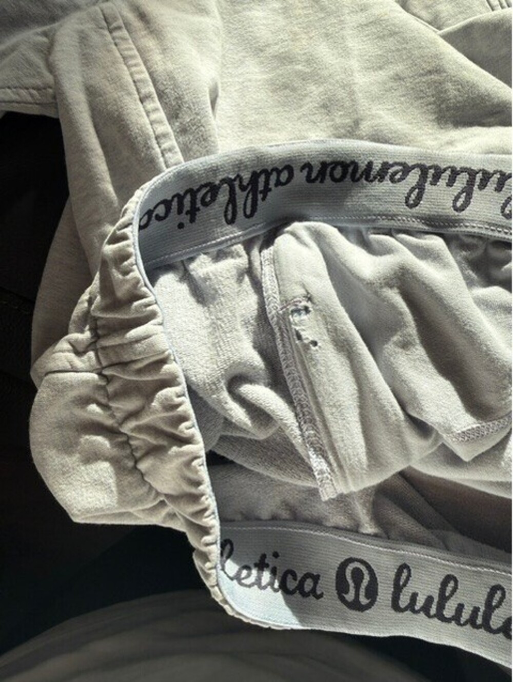 Lululemon after all pullover-heathered gray cool breeze cowl neck size 4 - Picture 6 of 9